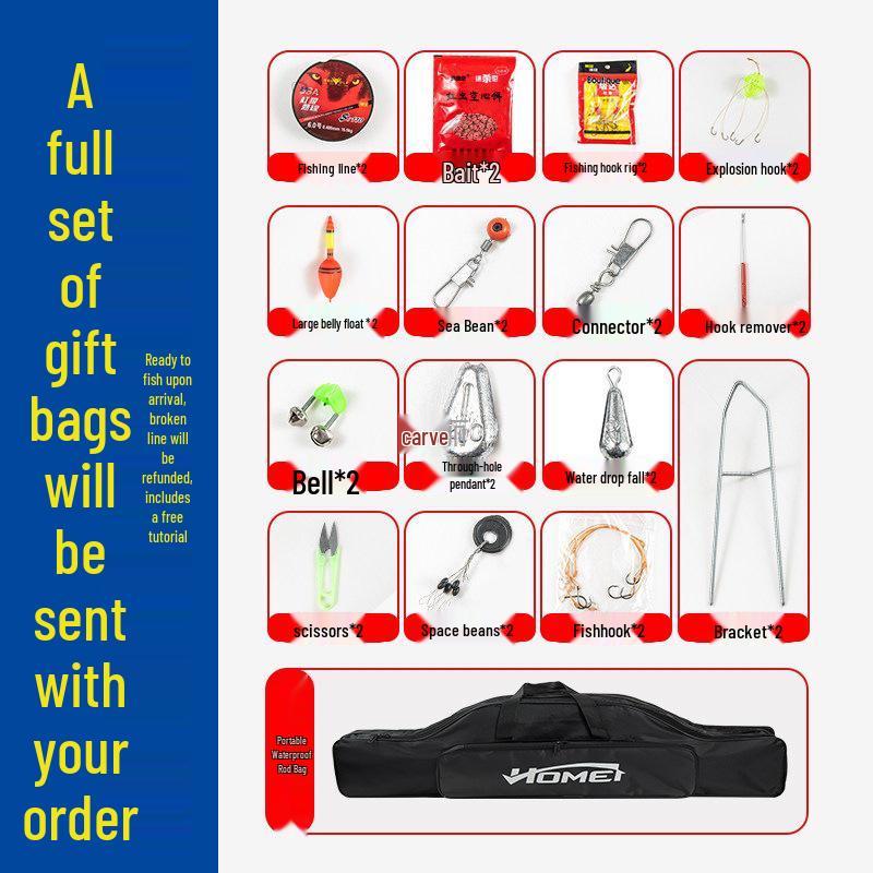 Sea Fishing Rod Set: Complete Long-Cast Gear Kit