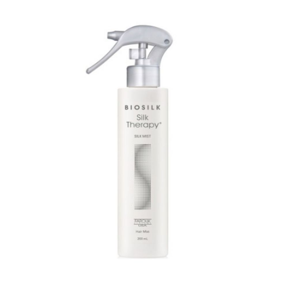 Silk Therapy No-Wash Treatment 200ml (1 Pack) - Leave-In Protein Repair Cream for Damaged Hair