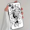 Anime Game Cool H-Hollow Knigth Phone Case Cool Black Silicone Soft For IPhone 16 15 14 13 12 11 X XR Plus Pro Max Plus