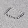 RUIQ Toyota New Prius 60 Series Dedicated Interior Front Upper Air Conditioning Ring Garnish Air Vent Panel (Satin Silver)