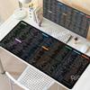 Tappetino Mouse HD XXL Scorciatoie Ufficio PS AI PR AutoCAD Foglio Trucchi Tappetini Scrivania Tastiera Tappeto Gomma Antiscivolo Bordo Cucito Grande per Gaming