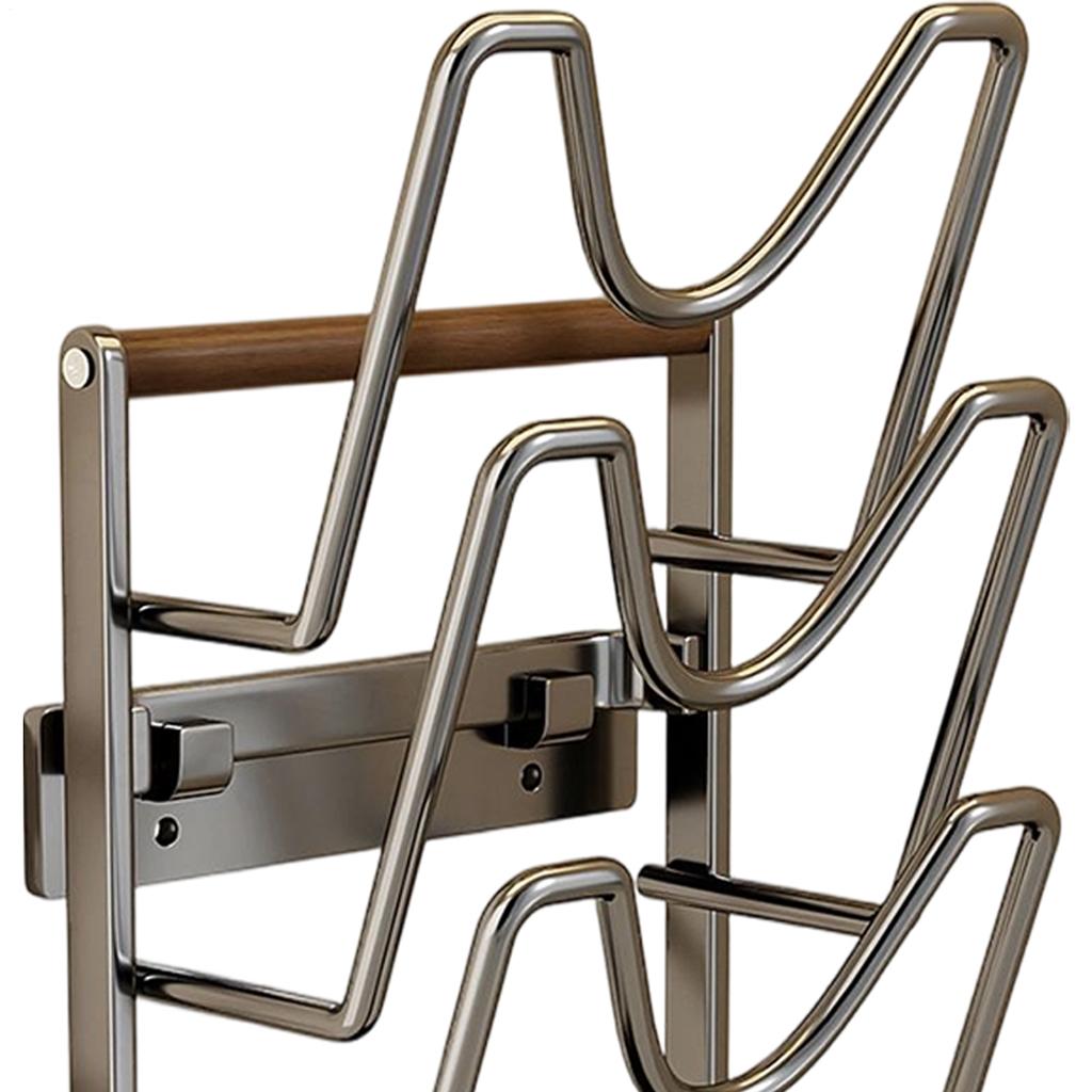 Pot Lid Holder Stainless Spoon Stand With Removable Drip Tray Stainless Pan Lid Rack For Kitchen Home Pantry Counter Restaurant