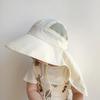 NewThin Sunshade Baby Hat Korean Fashion Candy Color Kids Fishmen Hat Breathable Big Rim Travel Hat Clothes Accessories