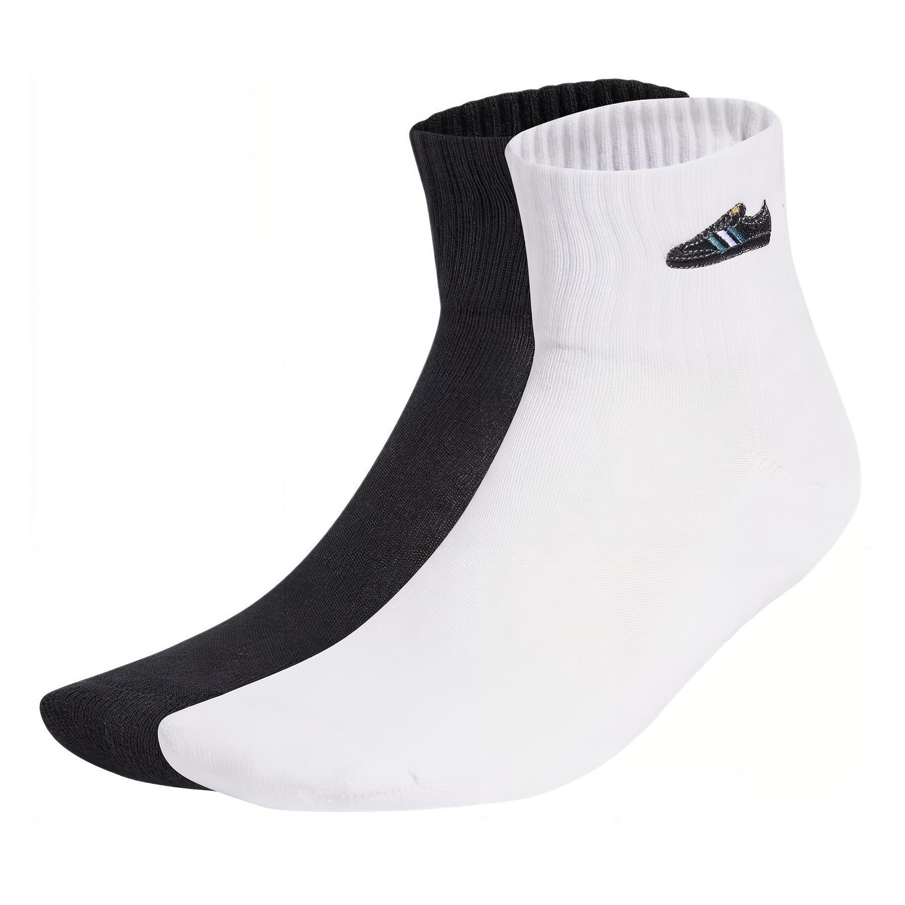 

Adidas Samba Mid Ankle Socks 2 Pairs IX6810 L
