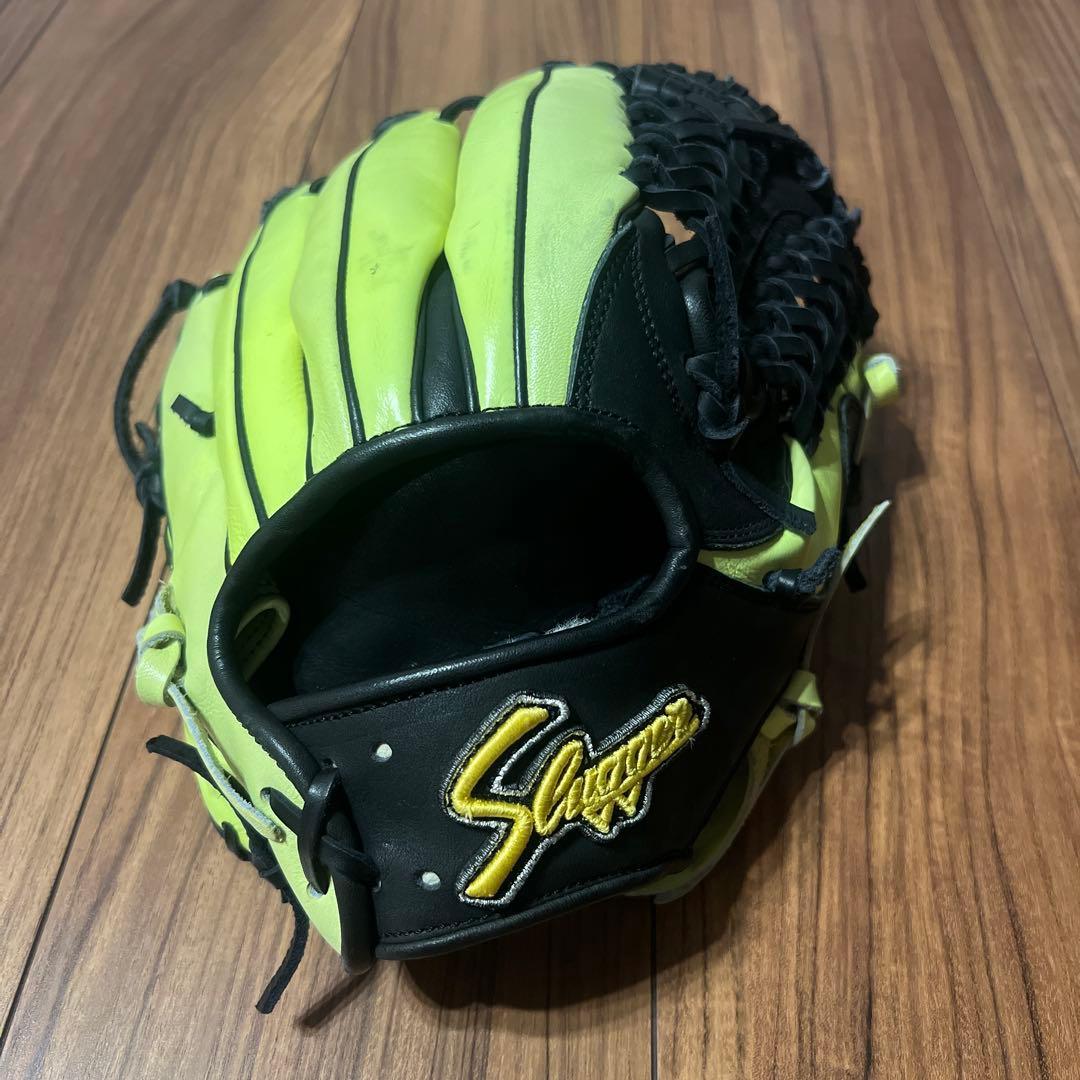 Used [Rare/Limited Item/Good Condition] Kubota Slugger Limited All Star Model Black/Fluorescent Yellow