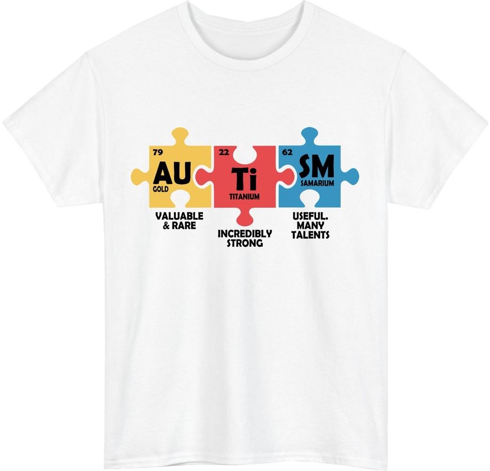 Autism Awareness Puzzle ShirtChemistry EleUnisexts Talents TShirt S