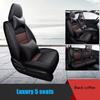 Car Special Seat Cover For Honda XR-V HRV Vezel 2014-2025 Luxurious Waterproof Leather Seat Cushion Protector Covers-Auto Parts