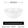 Yangge White Ceramic Dining Bowl