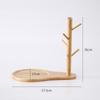 Nordic Bamboo Tree Branch Storage Tray Living Room Desktop Key Hanger Jewelry Display Frame Tray Decorations Ornaments