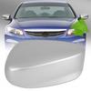 Left Side Wing Mirror Cover Cap Accessories For 2008-2013 Honda Accord Silver US