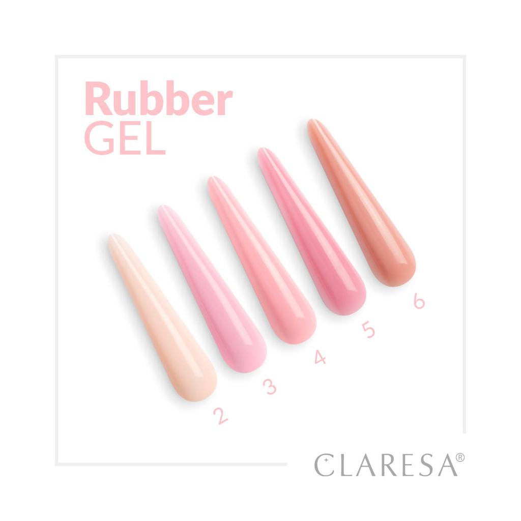 Claresa Żel Budujący Rubber Żel 6 -12G