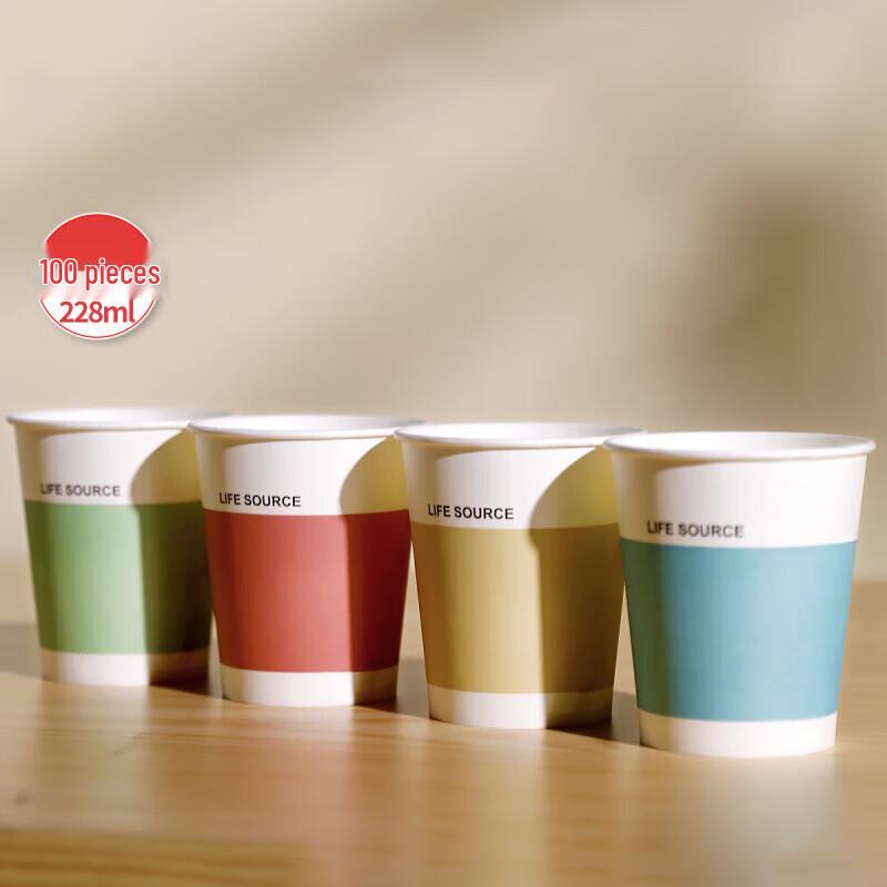 

Одноразовые Утолщенные Бумажные Стаканчики COFLYEE