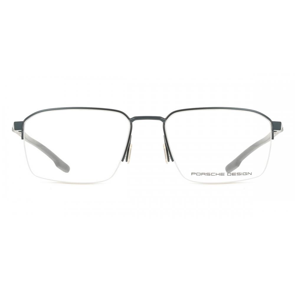 

Porsche Design Unisex Eyeglasses P8763 D000 Blue/Grey/57-18-145