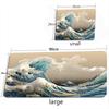 Giant Waves Mouse Pad Large Japanese-style Mouse Pads Company MouseMat Art Carpet Rugs Gamer Ukiyo-e Keyboard for Laptop 900X400