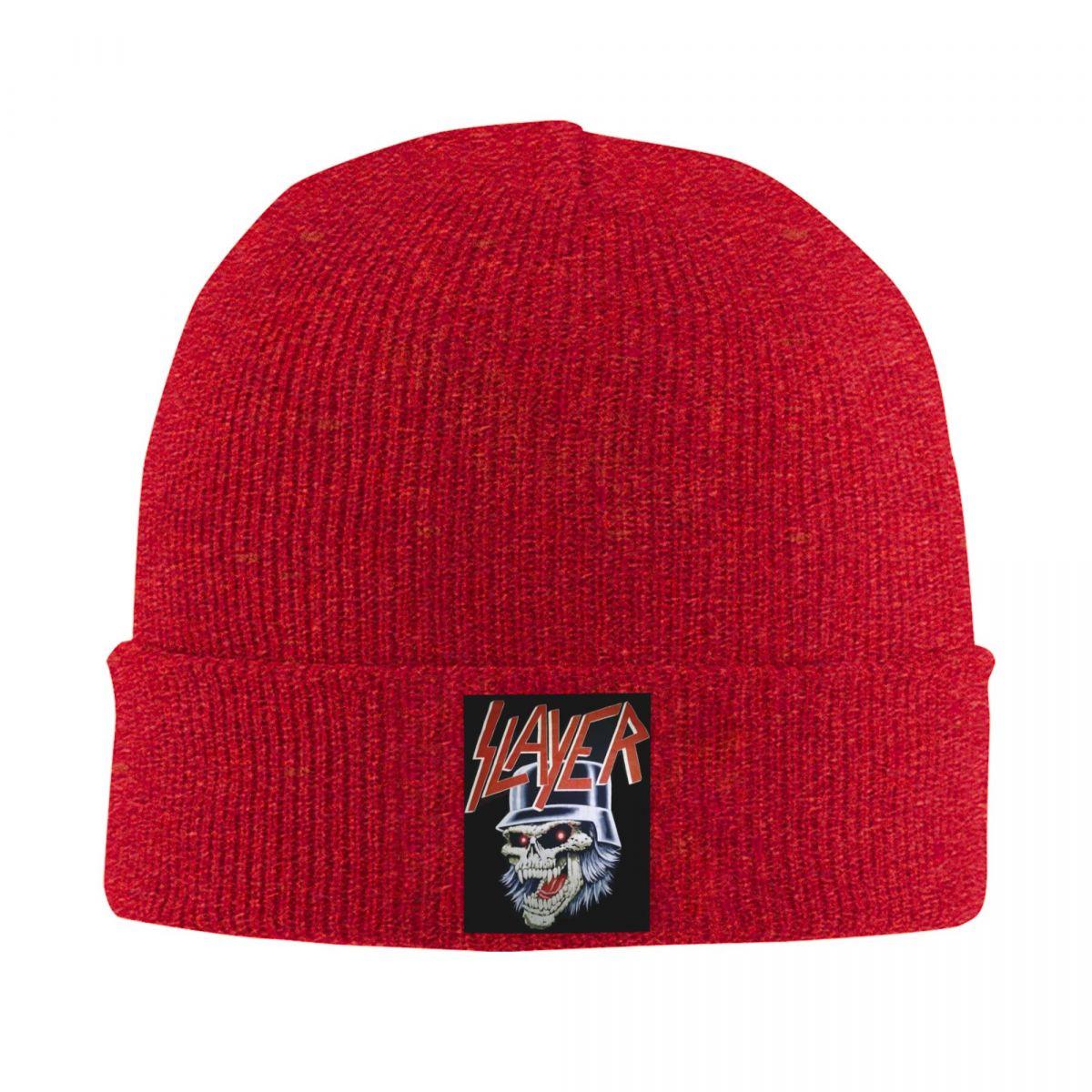 

Slayers Logo Warm Knitted Cap Hip Hop Bonnet Hat Autumn Winter Outdoor Beanies Hats for Unisex Adult One Size