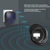 110‑240V Door Doorbell Waterproof Security Alarm Sensor Doorbell Smart for Yard Driveway 110-240V US Plug