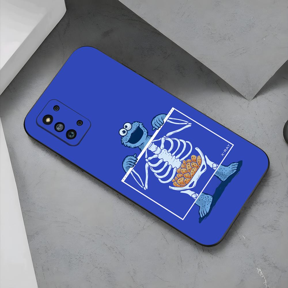 Funny C-Cookie M-Monster Phone Case For Samsung S26 S25 Edge S24 S23 S22 S21 S20 Ultra Plus Fe Galaxy Silicon Cover