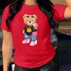 Women Men Cotton T Shirt Round Neck Short Sleeve Tee Fashion Black White Top Comfortable Soft T-Shirts