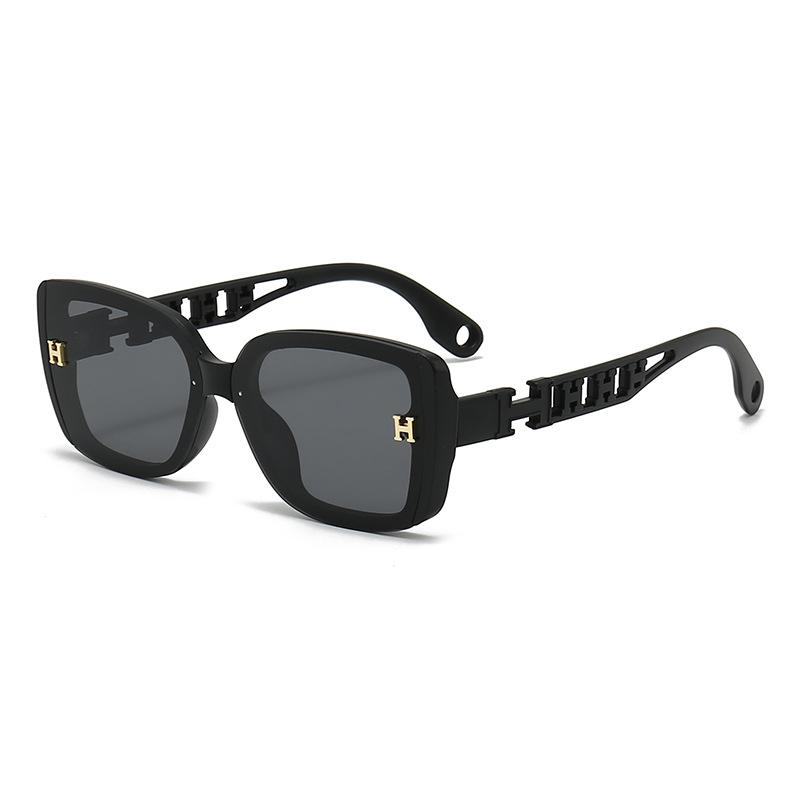 Summer new high-end anti-ultraviolet hollow foot sunglasses sunglasses women's high-end sunglasses women
