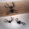 Halloween Decoration Halloween Costumes For Woman 3D Creepy Black Spider Ear Stud Earrings For Haloween Party DIY Decoration