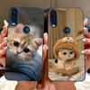Για θήκη Motorola One Vision Κάλυμμα ONEVision Μοντέρνο Ζωγραφισμένο Σιλικόνης Μαλακό Πίσω Κάλυμμα Για θήκη Motor One Macro Προστατευτικό Κέλυφος