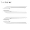 4pcs Door Handle Protective Cover for Tesla Model Y Juniper/3/3+ Highland 2025 ABS Car Door Handle Sticker Car Decor Accessories