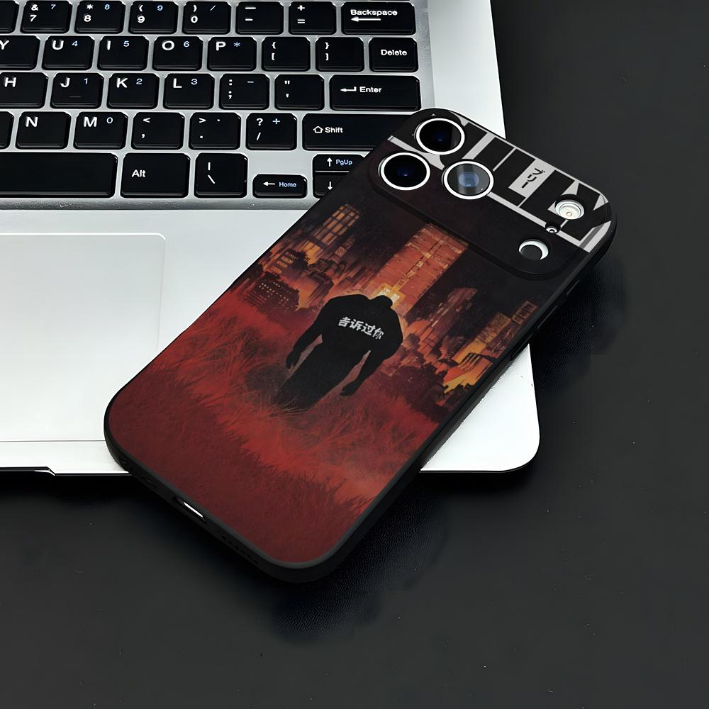 Bully Kanye West Phone Case For IPhone 17 Air 16 E Pro Max 15 14 13 Mini 12 Pro 11 Max Plus Black Soft Shell