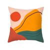 Ins Nordic Simple Abstract Morandi Pillow Cover Peach Skin Cushion Cover Office Sofa Cushion Cover