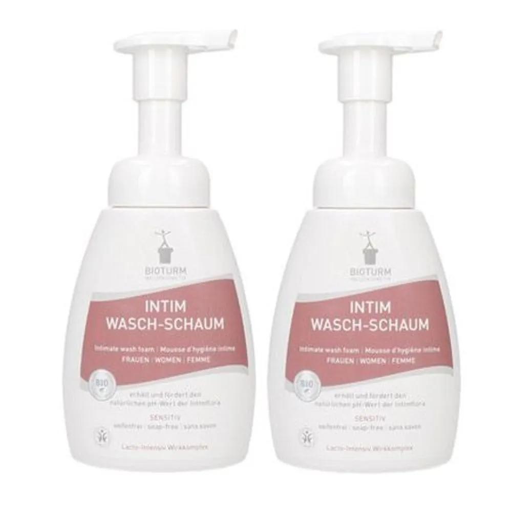 BIOTURM Intim Foaming Feminine Wash 250ml BIOTURM Feminine Wash x 2-Pack Set