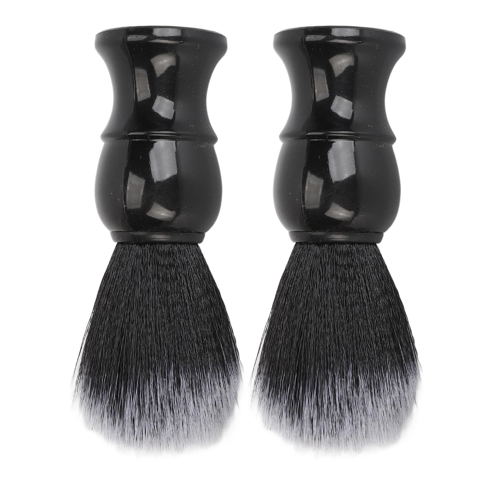 

2 шт. Мужская щетка для бороды с тонкой синтетической щетиной, быстросохнущая пена для усов