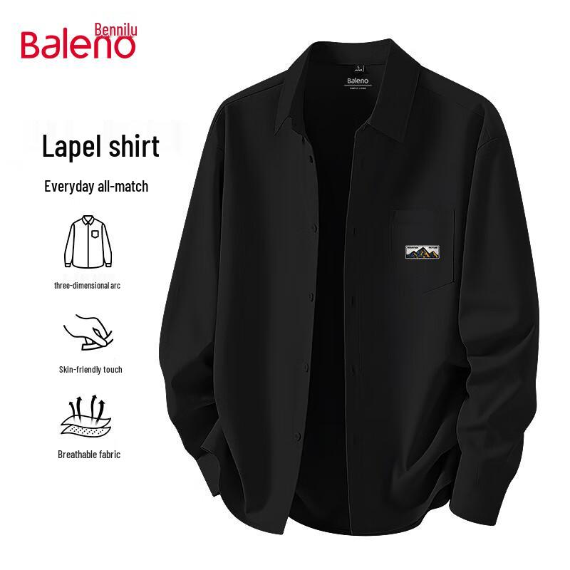 Baleno Unisex Classic Sand-Washed Casual Shirt