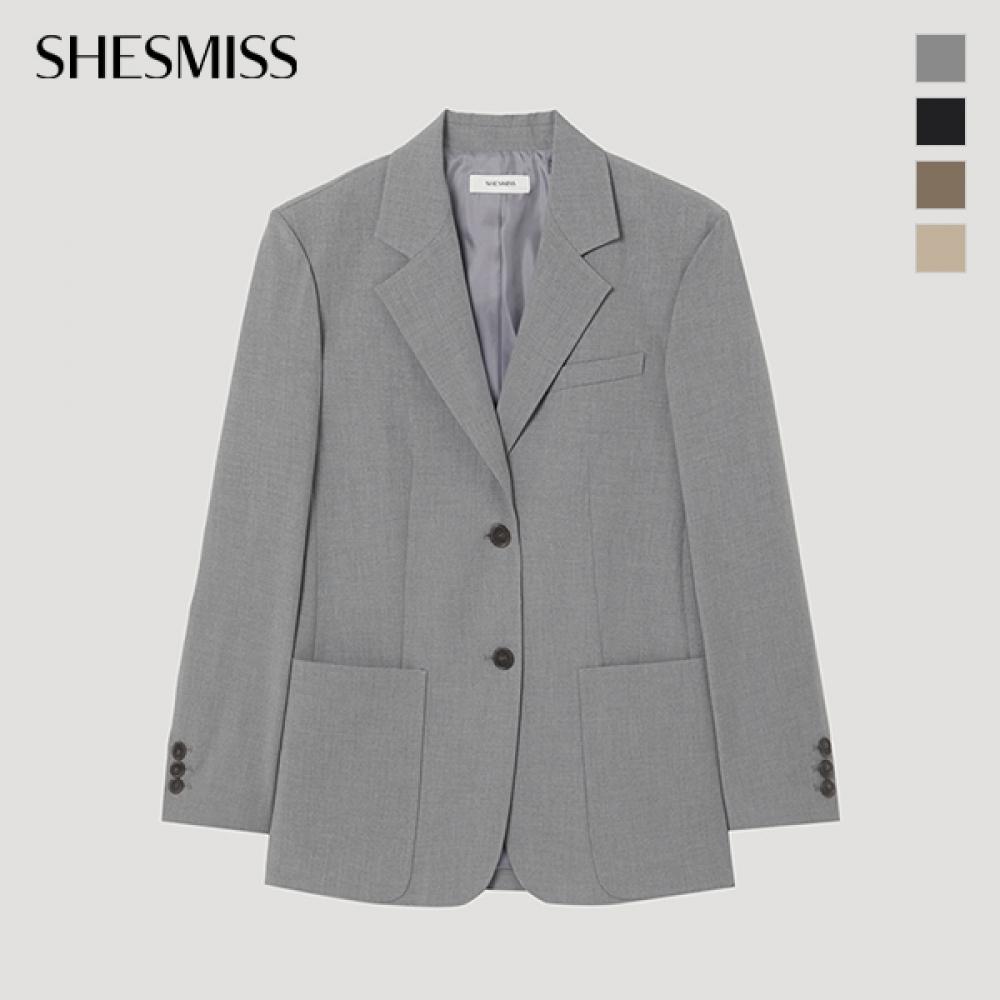 Shs Miss Two Button Set Up Jacket Swsjkp11020