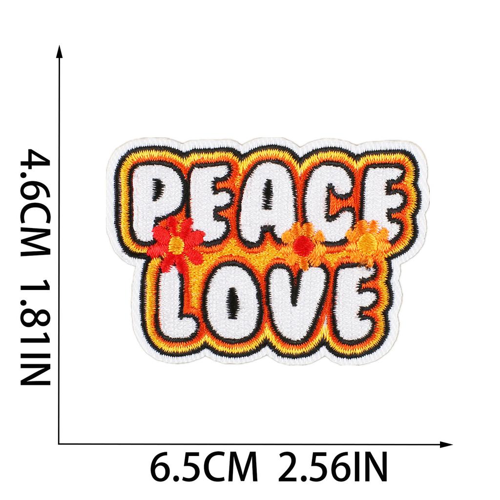 New Art Butterfly Embroidery Cloth Sticker Computer Embroidery Label Cartoon Zhang Zai Sun Embroidery Sticker Bus