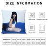 A-Aitana Ocanaa Singer Cushion Cover Pillowcase Ultra Soft Skin Friendly Fabric Cloud Like Comfort & Concealed Zipper