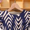 2025 Summer Girls' Fashion: Printed Flutter Sleeve Kids' Dresses In European & American Styles