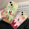 Couple Ice Cream Fun Apple iPhone Case: Drop-Proof, Soft. Fits Models: 15 Pro Max, 16 Pro, iPhone 17, 14/13.