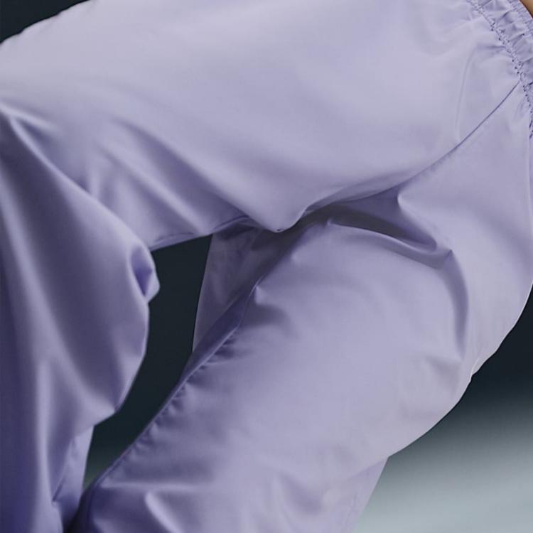 Nike Solid Color Mid-Rise Loose Fit Jogger Pants Women Bottoms Light-Purple FV7661-533