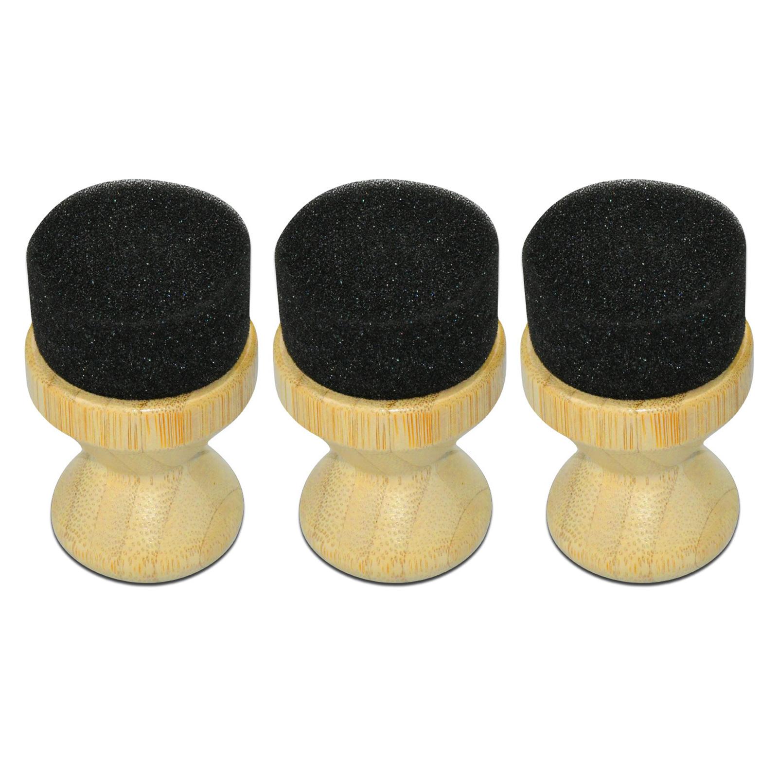 

Упаковка из 3 эффективных аппликаторов минерального масла для деревянных разделочных досок, бамбуковых и деревянных кухонных принадлежностей, ухода за ними