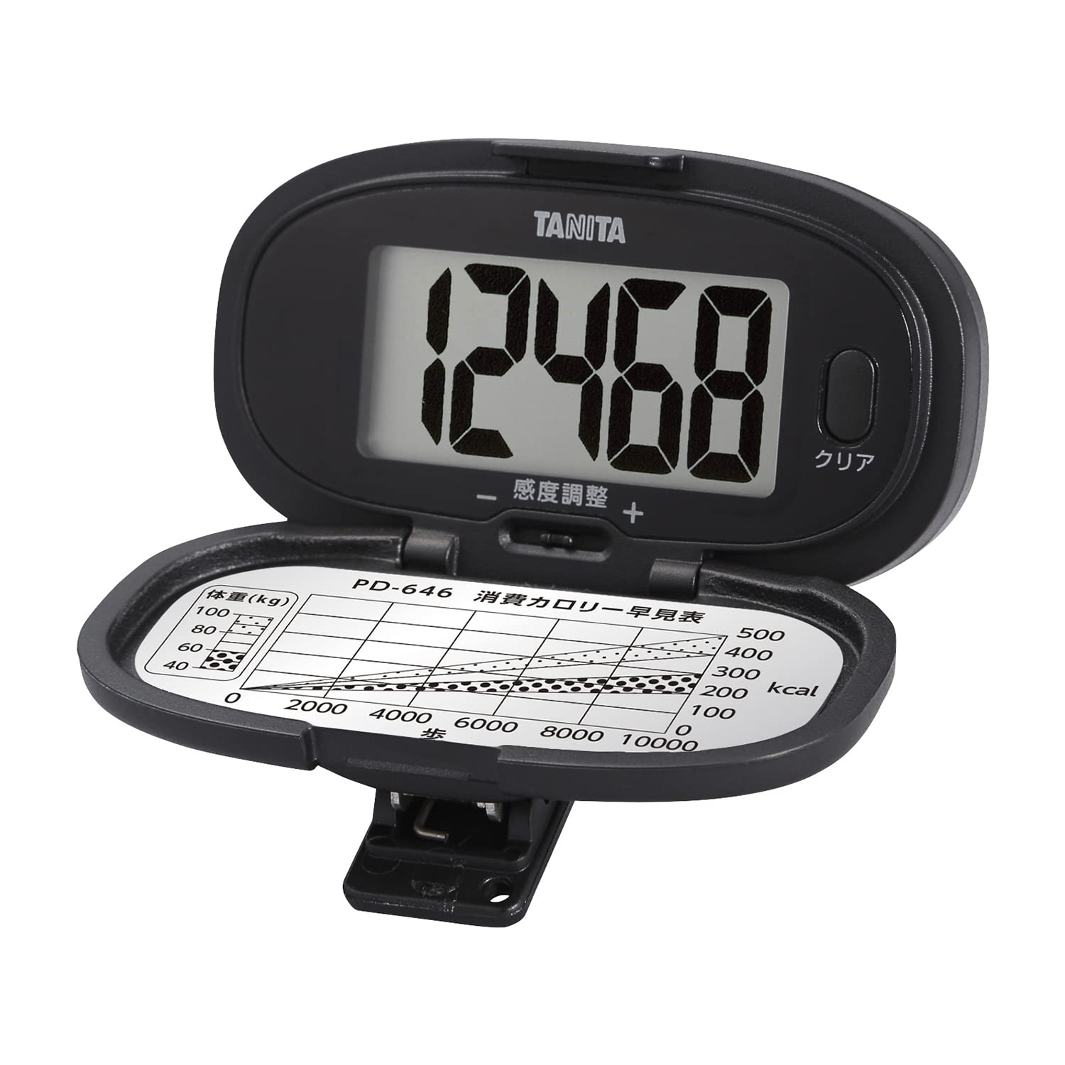 

Pedometer Tanita PD-646-BK (Black)
