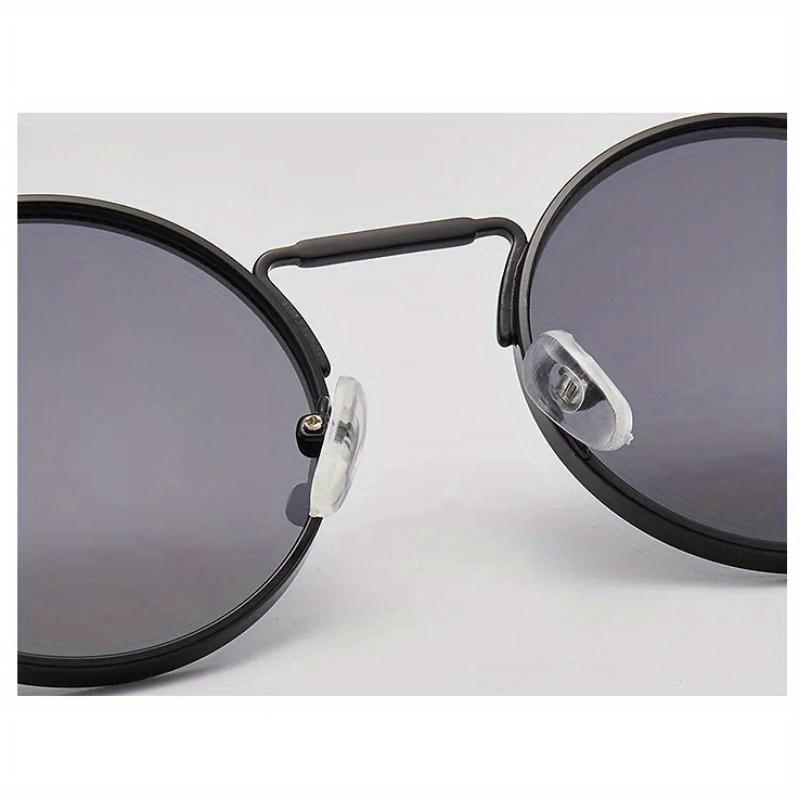 1 stück Vintage Punk Stil Sonnenbrille Mode Männer Klassische Runde Gothic Metall Rahmen Sonnenbrille Fahren Brille