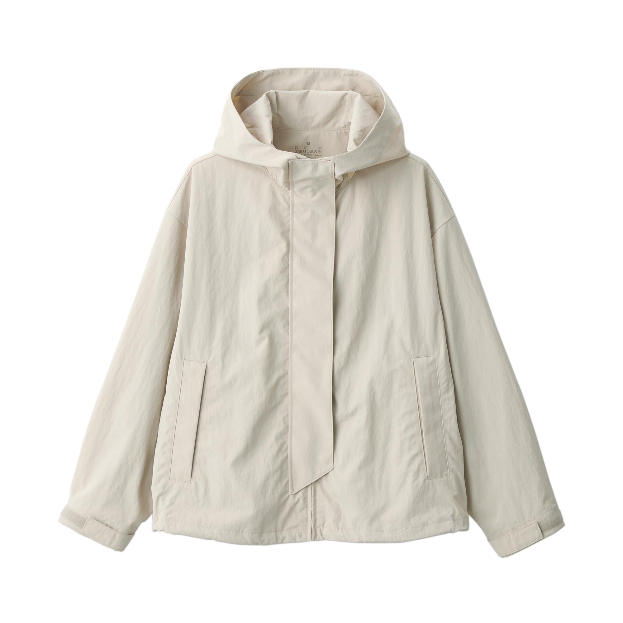 

MUJI Pocketable Hooded Light Size XS Women s Water-Repellent, UV-Cut, Jacket, Beige, (BD0YNA4A)
