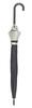 Long Sun Rain and Shine 12 55cm Rib Inner UV Grade 1 Sun Heat Black Umbrella, Umbrella, Umbrella, Women's, Lightweight, Durable, Fiberglass, Ribs,