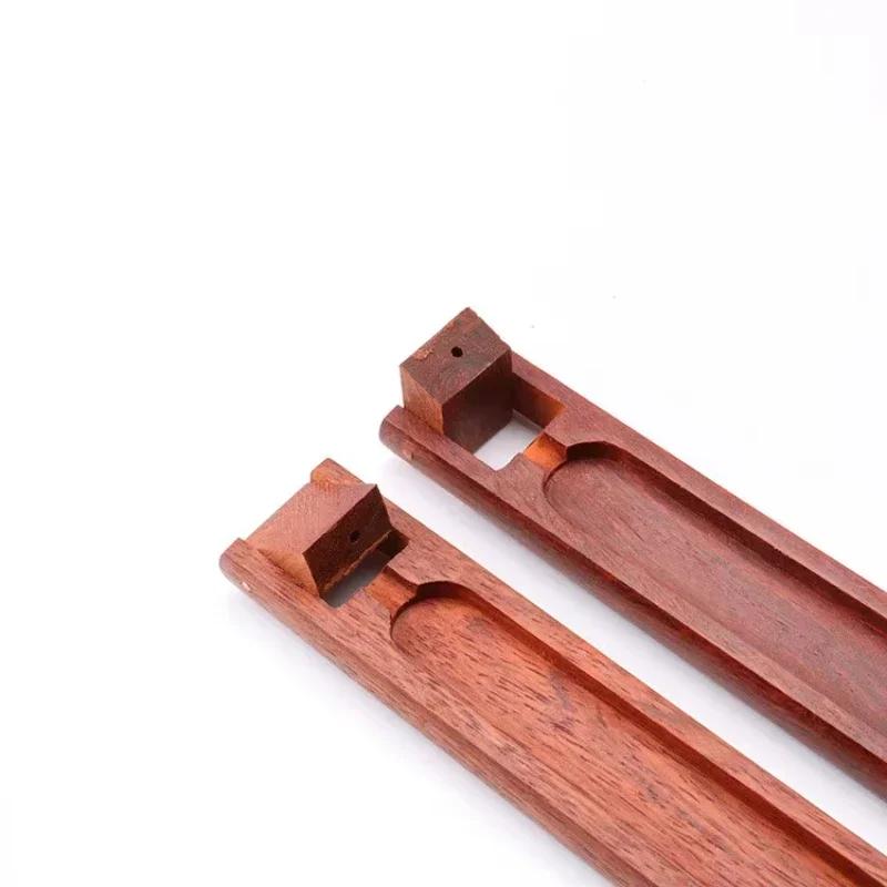 1 Stück, Buddhistischer Holz Räucherstäbchenhalter Rosenholzstil Räucherhandwerk Heim Büro Dekoration