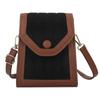 Handytasche für Frauen Umhängetasche Weibliche Mode eine Schulter Retro Kleine Quadratische Tasche Mini Handytasche Mini Umhängetasche