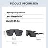 New Sports Glasses, Fashionable Hiking And Cycling Sunglasses, Men's And Women's Outdoor Sunscreen Sunglasses 9352