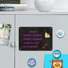 Acrylic Magnetic Memo Board Dry Erase Refrigerator Notepad with Strong Magnets Scratch-Resistant Planning Calendar for Kitchen Office