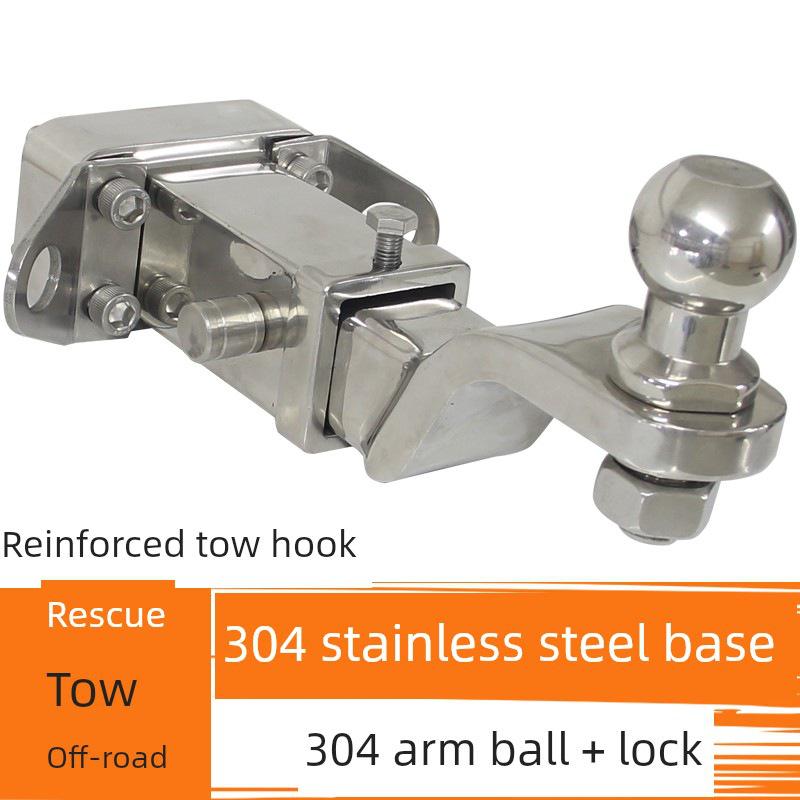 Compatible Tow Hitch & Rear Tow Hook for Land Cruiser, LX570, Tank 300, and LC200.