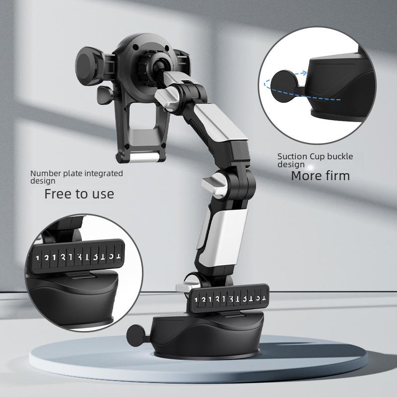 Universal Truck Car Phone Holder with Suction Cup for Center Console and Navigation