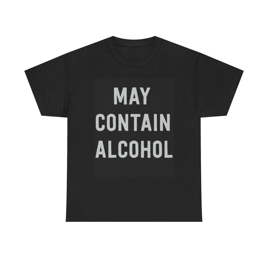 Herren- und Damen-T-Shirts Können Alkohol-Grafik enthalten