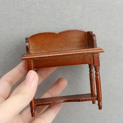 1:12 Puppenhaus Miniatur Schminktisch Schreibtisch Tisch Möbel Heimmodell Dekor Spielzeug Puppenhaus Zubehör